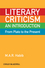 Literary Criticism from Plato to the Present: An Introduction (1405160357) cover image