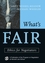 What's Fair: Ethics for Negotiators (1118009258) cover image