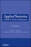 Applied Statistics: Analysis of Variance and Regression, 3rd Edition (047057125X) cover image