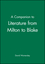 A Companion to Literature from Milton to Blake (063121285X) cover image
