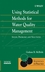 Using Statistical Methods for Water Quality Management: Issues, Problems and Solutions (0471470163) cover image