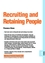 Recruiting and Retaining People: People 09.04 (1841122068) cover image