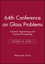 64th Conference on Glass Problems, Volume 25, Issue 1 (0470051469) cover image