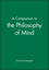 A Companion to the Philosophy of Mind (0631199969) cover image