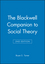 The Blackwell Companion to Social Theory, 2nd Edition (063121366X) cover image