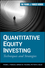 Quantitative Equity Investing: Techniques and Strategies (0470262478) cover image