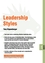 Leadership Styles: Leading 08.04 (1841123579) cover image