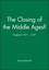 The Closing of the Middle Ages?: England 1471 - 1529 (0631165983) cover image