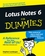 Lotus Notes 6 For Dummies (0764516493) cover image