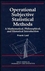 Operational Subjective Statistical Methods: A Mathematical, Philosophical, and Historical Introduction (0471143294) cover image