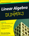 Linear Algebra For Dummies (0470430907) cover image