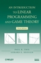 An Introduction to Linear Programming and Game Theory, 3rd Edition (0470232862) cover image