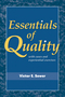 Essentials of Quality with Cases and Experiential Exercises (0470509597) cover image