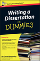 Proposal and dissertation help for dummies
