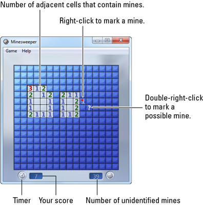 Game Cheats Tricks For Minesweeper In Windows 7 Itsmyhelp Com