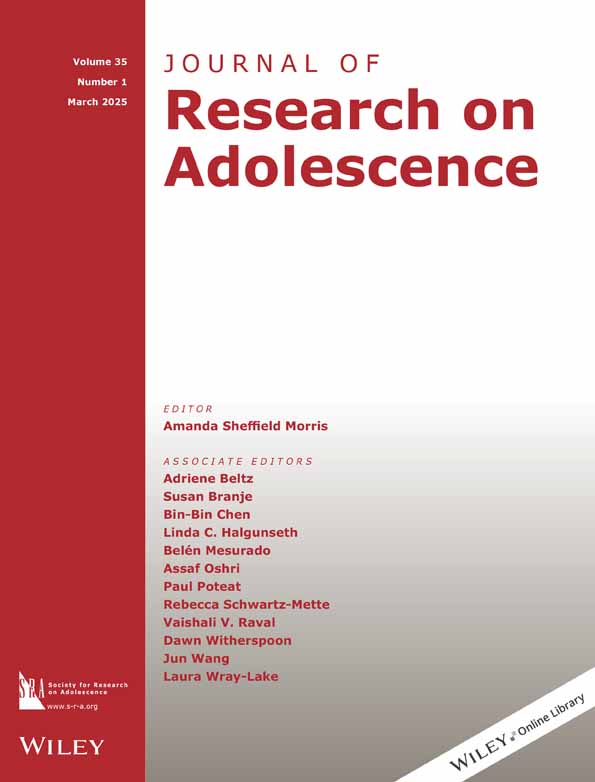 Journal of Research on Adolescence | Wiley