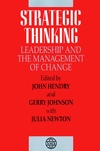Strategic Thinking: Leadership and the Management of Change (0471939900) cover image