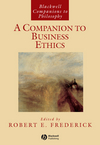 A Companion to Business Ethics (0631201300) cover image