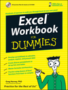 Excel Workbook For Dummies (0470044101) cover image Excel Workbook For Dummies (0470044101) cover image