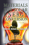 thumbnail image: Materials for Solar Energy Conversion: Materials, Methods and Applications