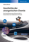Geschichte der anorganischen Chemie: Die Entwicklung einer Wissenschaft in Deutschland von Dbereiner bis heute  (3527693106) cover image