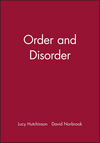 Order and Disorder (0631220607) cover image