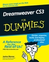Dreamweaver CS3 For Dummies (0470114908) cover image