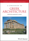 A Companion to Greek Architecture (1118327608) cover image