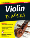 Violin For Dummies, Book + Online Video & Audio Instruction, 3rd Edition (1119022908) cover image Violin For Dummies, Book + Online Video & Audio Instruction, 3rd Edition (1119022908) cover image
