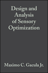 Design and Analysis of Sensory Optimization (0917678311) cover image