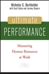 Ultimate Performance: Measuring Human Resources at Work (0471741213) cover image