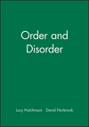 Order and Disorder (0631220615) cover image