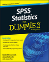SPSS Statistics for Dummies, 3rd Edition (1118989015) cover image SPSS Statistics for Dummies, 3rd Edition (1118989015) cover image