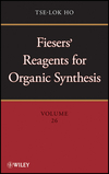 thumbnail image: Fiesers Reagents for Organic Synthesis Volume 26