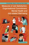 Measures of Job Satisfaction, Organisational Commitment, Mental Health and Job related Well-being: A Benchmarking Manual, 2nd Edition  (0470059818) cover image