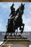 Modern Greece: A History since 1821 (140518681X) cover image