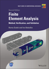 Finite Element Analysis: Method, Verification and Validation, 2nd Edition (1119426421) cover image
