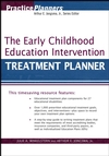 The Early Childhood Education Intervention Treatment Planner (0471659622) cover image
