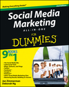 Social Media Marketing All-in-One For Dummies, 2nd Edition (1118215524) cover image Social Media Marketing All-in-One For Dummies, 2nd Edition (1118215524) cover image