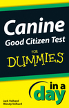 Canine Good Citizen Test In A Day For Dummies (1118377028) cover image