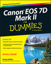 Canon EOS 7D Mark II For Dummies (1119049628) cover image Canon EOS 7D Mark II For Dummies (1119049628) cover image