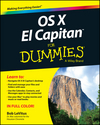 OS X El Capitan For Dummies (1119149630) cover image OS X El Capitan For Dummies (1119149630) cover image