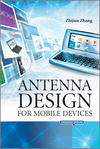 Antenna Design for Mobile Devices (0470828331) cover image