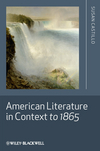 American Literature in Context to 1865 (1405188634) cover image