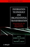 Information Technology and Organizational Transformation: Innovation for the 21st Century Organization (0471970735) cover image