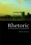 Rhetoric: An Historical Introduction (1405117737) cover image