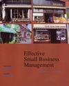 Effective Small Business Management, 7th Edition (047000343X) cover image