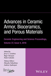 Advances in Ceramic Armor, Bioceramics, and Porous Materials, Volume 37, Issue 4 (1119320240) cover image