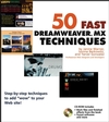 50 Fast Dreamweaver MX Techniques (0764538942) cover image