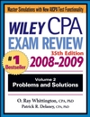 Wiley CPA Examination Review, Volume 2, Problems and Solutions, 35th Edition, 2008 - 2009 (0470278943) cover image